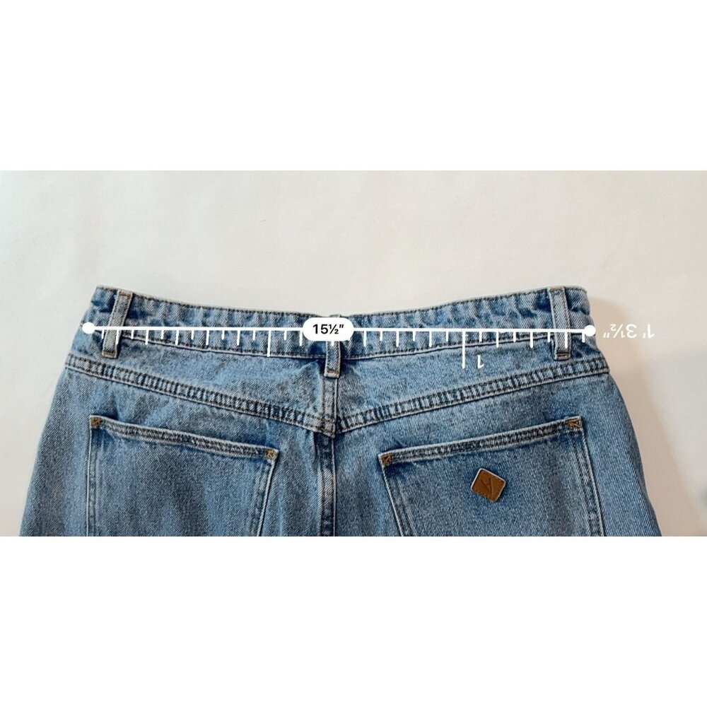 Abrand 99 Low Baggy Jeans in Blue - Picture 4 of 5